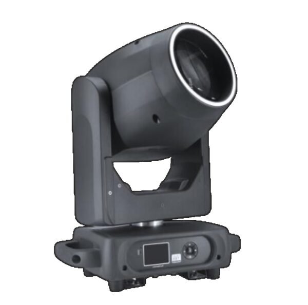 Stellar MH Beam 200 Professional Moving Head Light | 200W LED, 2° Beam, Rotating Prism, Gobos, DMX Stage Lighting