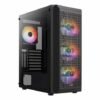 Aerocool B505D-G ARGB 6 / ATX / Micro / Mini ATX  WHITE Gaming Case