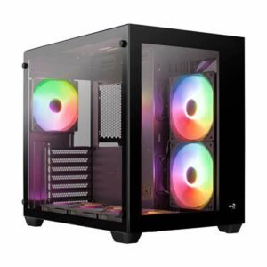 Aerocool Dryft-G-BK-v2 - ATX / Micro / Mini ITX Gaming Case