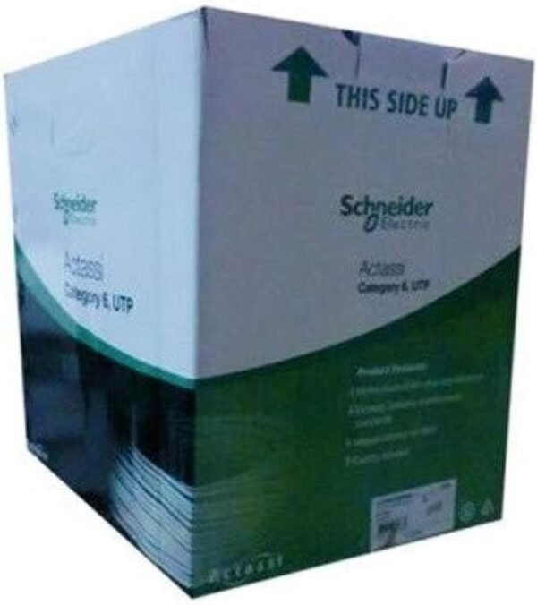 Schneider Electric ACT4P6UCM3RBBU Actassi Cat6 UTP Cable  305 Meter Box
