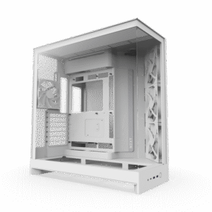NZXT H9 Flow Dual-Chamber Mid-Tower Gaming Case White