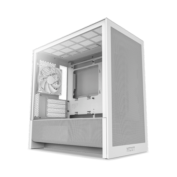 NZXT H3 Flow micro-ATX Mid-tower Gaming Case White