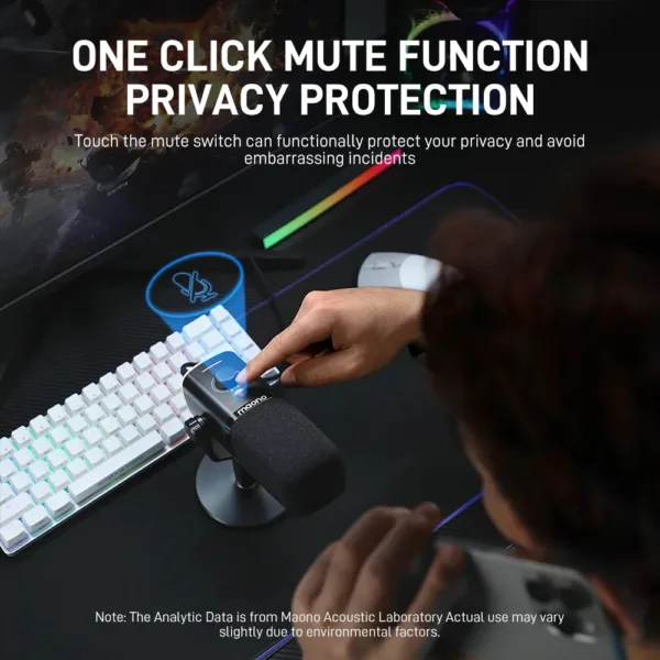 MAONO PD100X USB/XLR Dynamic Microphone for Streaming, Gaming, Podcasting & Voice Recording Plug & Play, Pro-Quality Sound