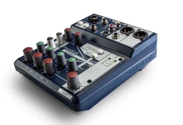 Soundcraft Notepad-5 Mixer Portable Analog Console with USB Audio I/O