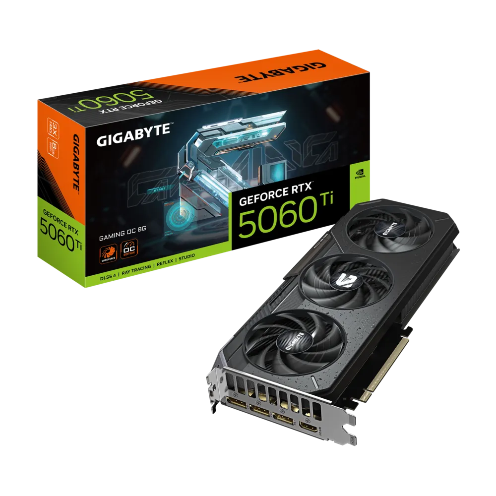 Gigabyte GeForce RTX 5060 Ti GAMING OC 8GB Graphics Card Gigabyte GeForce RTX 5060 Ti GAMING OC 8GB Graphics Card