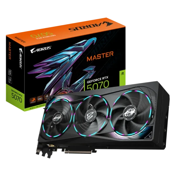 Gigabyte AORUS GeForce RTX 5070 MASTER 12GB Graphics Card