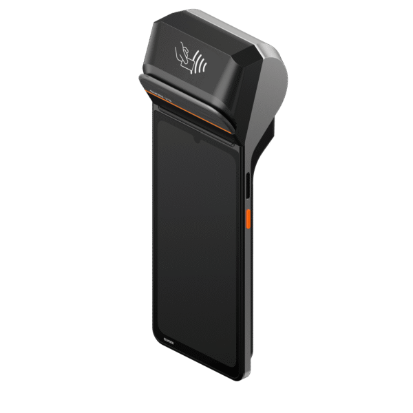 SUNMI V3 EN Android POS Terminal | 6.75" Display, Hexa-Core, 3GB+32GB, NFC, 8MP Camera, 4G LTE, Label Printer, EU Adapter [SUNP06100009]