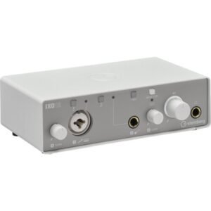Steinberg IXO12 USB-C Audio Interface (White) 2-In/2-Out Portable Interface for Recording & Streaming