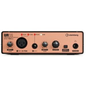 Steinberg UR12B PS Podcast Starter Pack - USB Audio Interface Bundle for Computers & iOS Devices