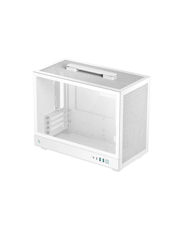 Deepcool CH160 PLUS Mini Portable White Gaming Case