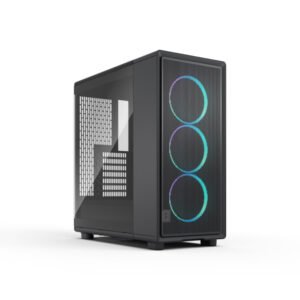 Fractal Epoch Black TG RGB Light Tint Mid Tower Gaming Case