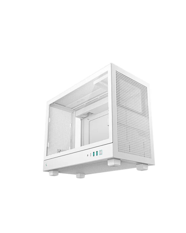 Deepcool CH160 PLUS Mini Portable White Gaming Case
