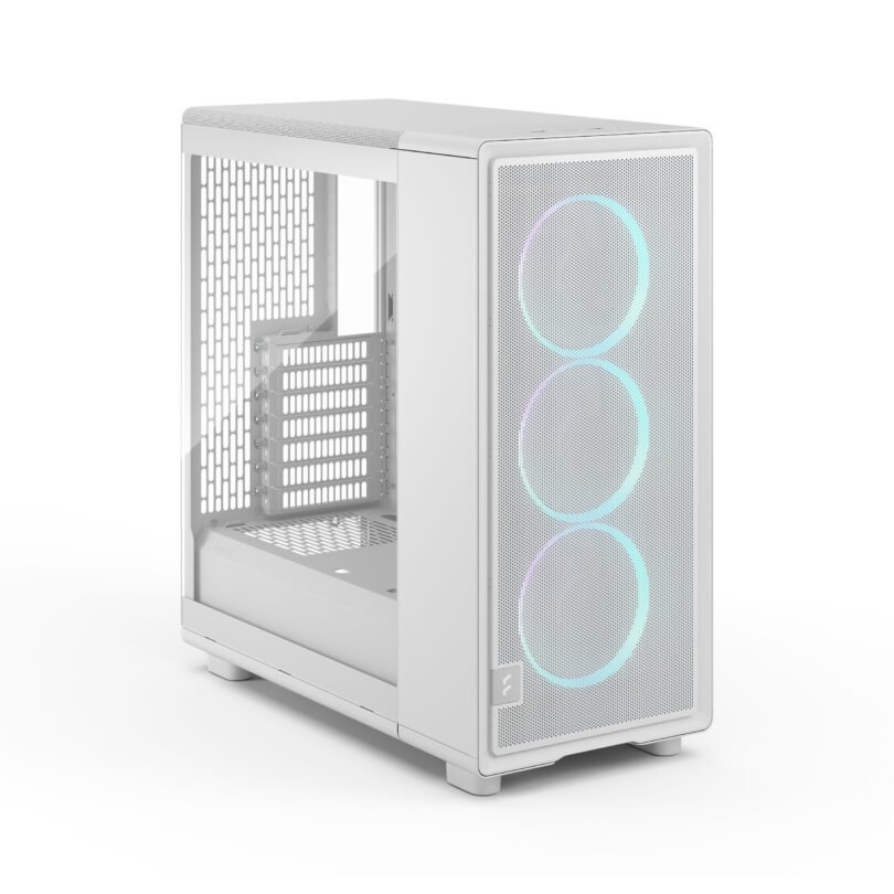 Fractal Epoch White TG RGB Clear Tint Mid Tower Gaming Case Fractal Epoch White TG RGB Clear Tint Mid Tower Gaming Case
