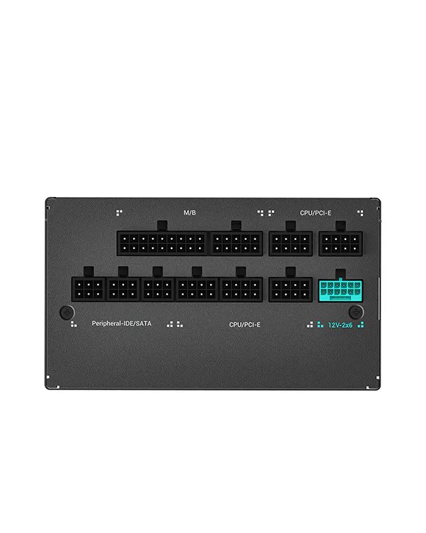 DeepCool PX1200G 1200W 80+ Gold ATX 3.0 PCIe 5.0 White Power Supply DeepCool PX1200G 1200W 80+ Gold ATX 3.0 PCIe 5.0 White Power Supply