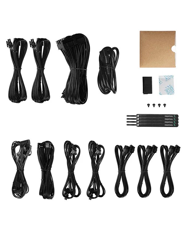 DeepCool PX1200G 1200W 80+ Gold ATX 3.0 PCIe 5.0 White Power Supply DeepCool PX1200G 1200W 80+ Gold ATX 3.0 PCIe 5.0 White Power Supply