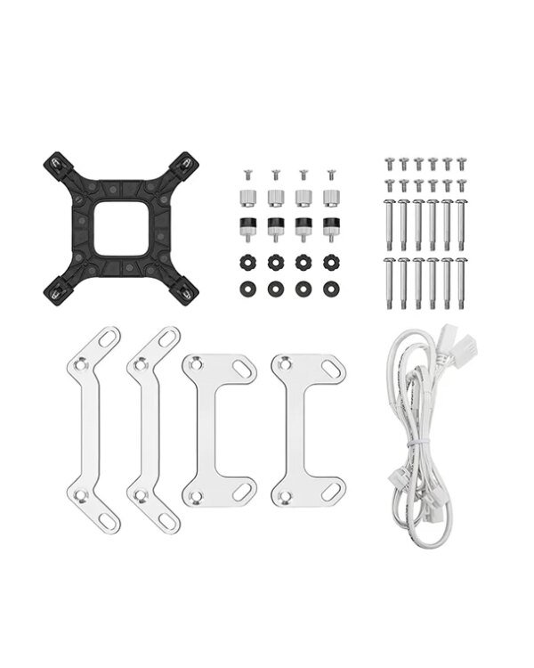 DeepCool LM360 AIO IPS LCD ARGB White Liquid Cooler