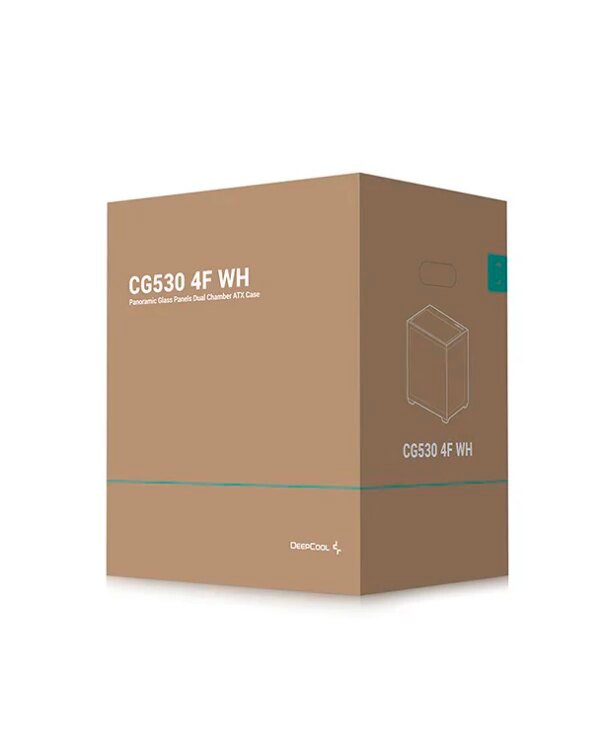 DeepCool CG530 ARGB White Gaming Case