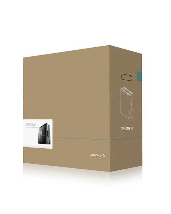 DeepCool GENOME III ATX LCD Screen Black Gaming Case