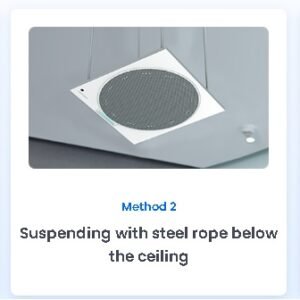 AISPEECH MC10 AI Ceiling Microphone for Superior Sound Reinforcement & Remote Meetings