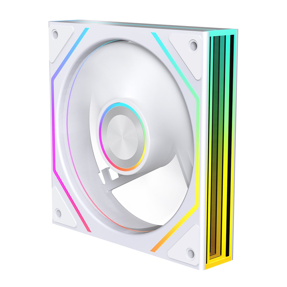 Jungle Leopard 4RS ULTRA 120mm White Forward Airflow Fan Jungle Leopard 4RS ULTRA 120mm White Forward Airflow Fan