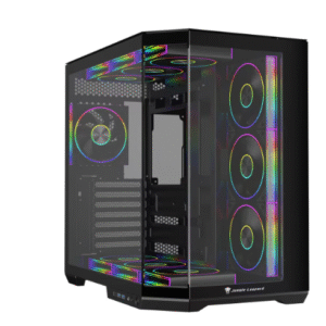 Jungle Leopard AS-01 Black RGB ATX Gaming Case