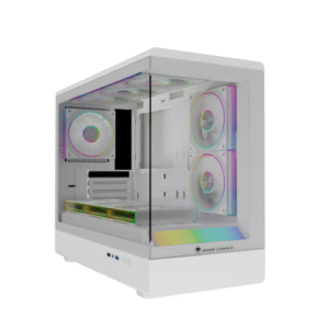 Jungle Leopard MS-01 White ATX Gaming Case