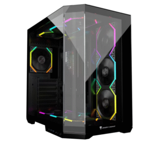 Jungle Leopard AS-01 Black ATX Gaming Case