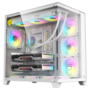 AceGeek MERCURY R425 Pro White Gaming Case