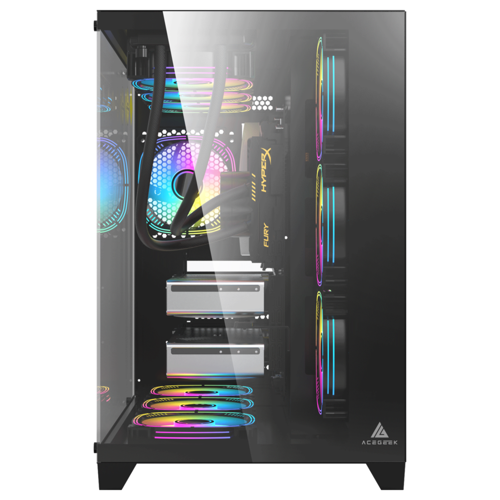 AceGeek MERCURY R425 Pro Black Gaming Case AceGeek MERCURY R425 Pro Black Gaming Case