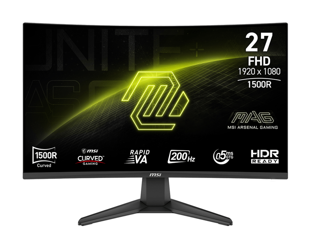 Msi MAG 276CF E20 FHD VA 200Hz 0.5ms Curved Monitor Msi MAG 276CF E20 FHD VA 200Hz 0.5ms Curved Monitor