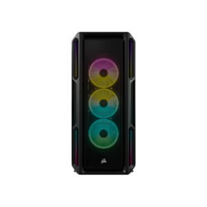 Corsair ICUE 5000T RGB Tempered Glass Mid-Tower ATX Black Gaming Case