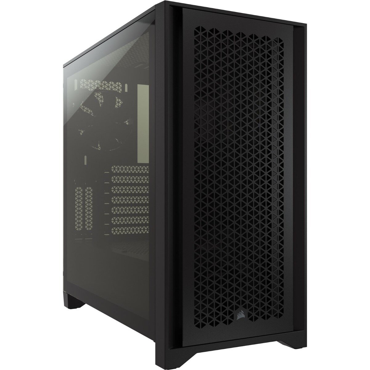 Corsair 4000D Airflow Tempered Glass Mid-Tower ATX Black Gaming Case Corsair 4000D Airflow Tempered Glass Mid-Tower ATX Black Gaming Case