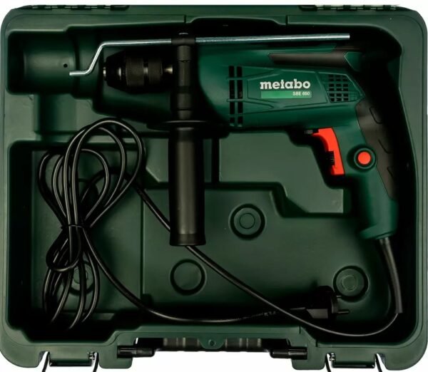 Metabo SBE 650 Impact Drill 600742000 13mm, 650W, 220V with Forward/Reverse Function