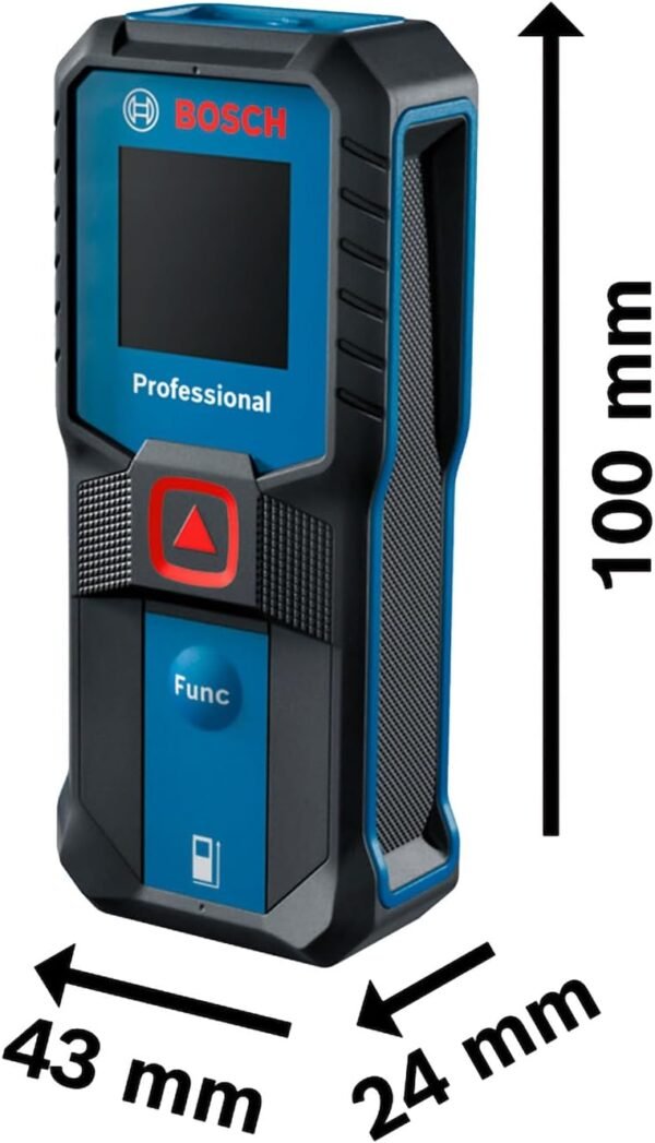 Bosch GLM 50-27 C Laser Distance Measurer 50m Range, Red Laser, IP65