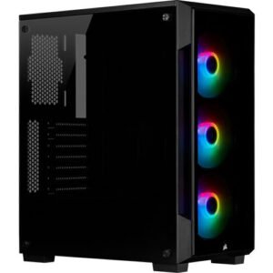 Corsair ICUE 220T RGB Front Glass Edition Black Gaming Case