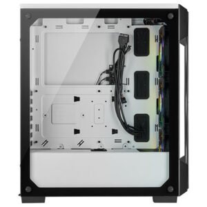 Corsair ICUE 220T RGB Front Glass Edition White Gaming Case