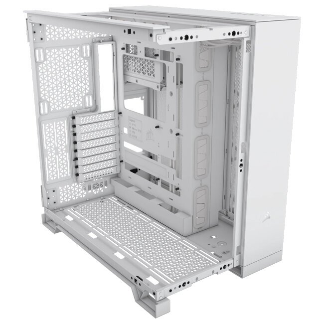 Corsair 6500D AirFlow Tempered Glass Mid-Tower White Gaming Case Corsair 6500D AirFlow Tempered Glass Mid-Tower White Gaming Case