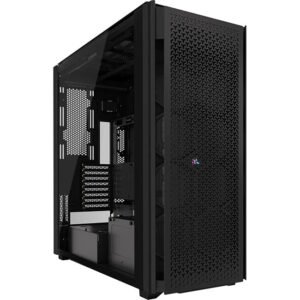 Corsair ICUE Link 9000D Airflow Tempered Glass Super-Tower Black Gaming Case