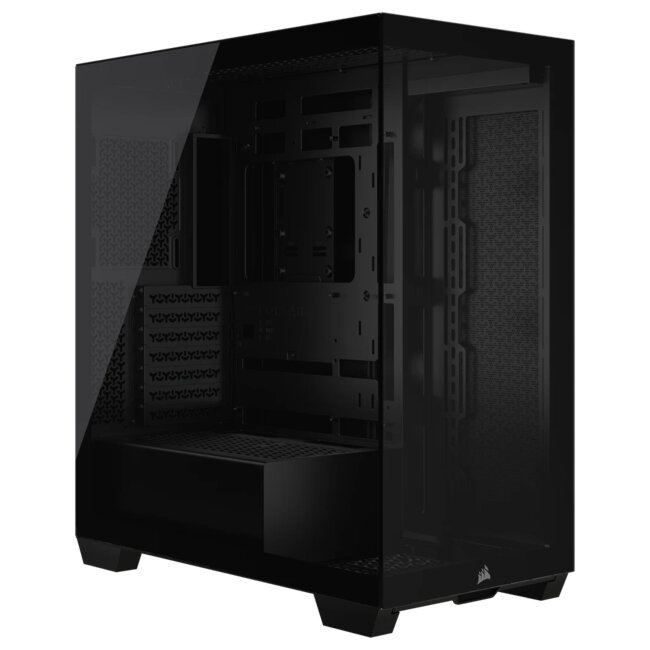 Corsair 3500X Tempered Glass Mid-Tower Black Gaming Case Corsair 3500X Tempered Glass Mid-Tower Black Gaming Case