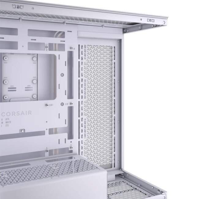 Corsair 3500X Tempered Glass Mid-Tower White Gaming Case Corsair 3500X Tempered Glass Mid-Tower White Gaming Case