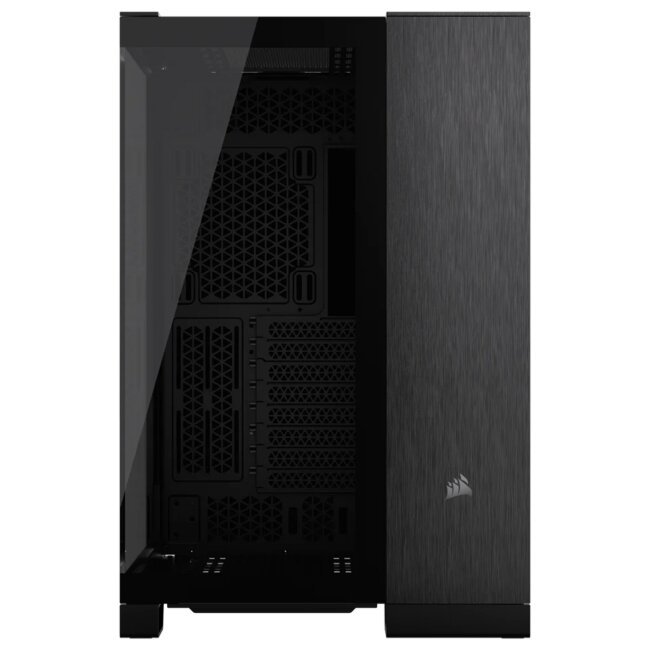 Corsair 6500X Tempered Glass Mid-Tower Black/Obsidian Aluminum Gaming Case Corsair 6500X Tempered Glass Mid-Tower Black/Obsidian Aluminum Gaming Case