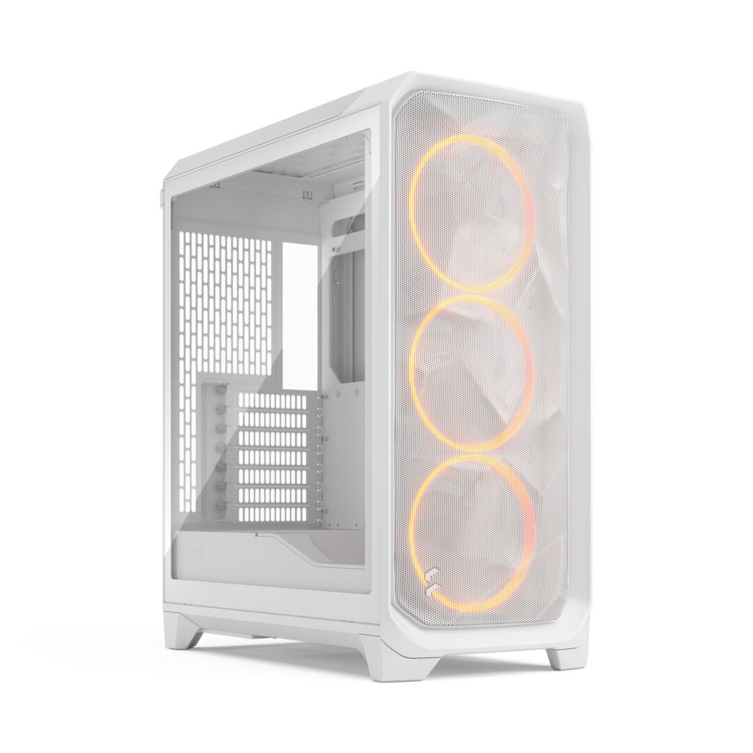 Fractal Meshify 3 White RGB TG Clear Tint Case Fractal Meshify 3 White RGB TG Clear Tint Case