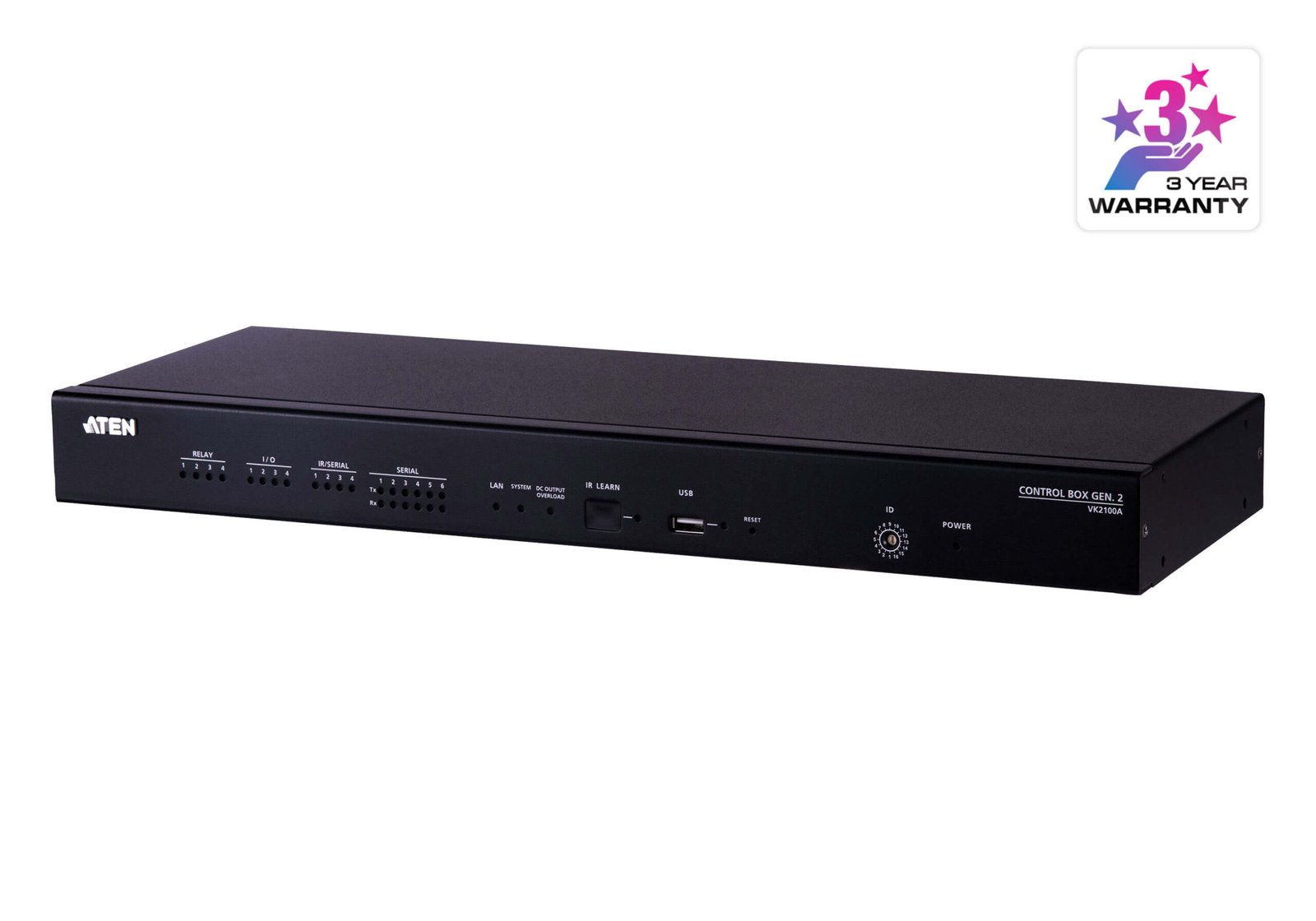 Aten VK2100A-AT-E Gen 2 Smart AV Control Box with IP-Based Integration Aten VK2100A-AT-E Gen 2 Smart AV Control Box with IP-Based Integration