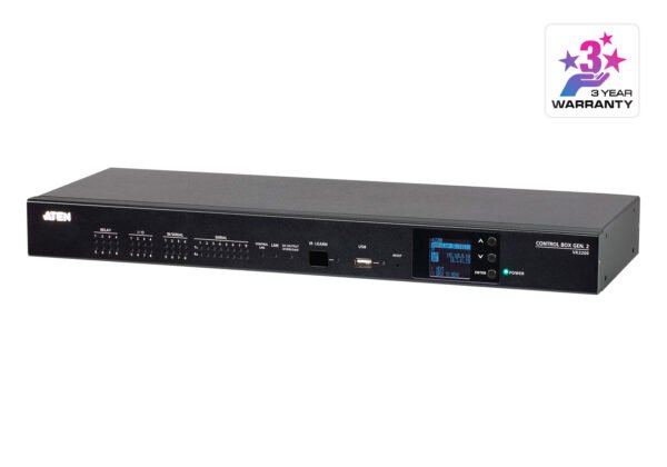 ATEN VK2200-AT-E Gen.2 Control Box with Dual LAN Advanced AV Control System for Pro Environments