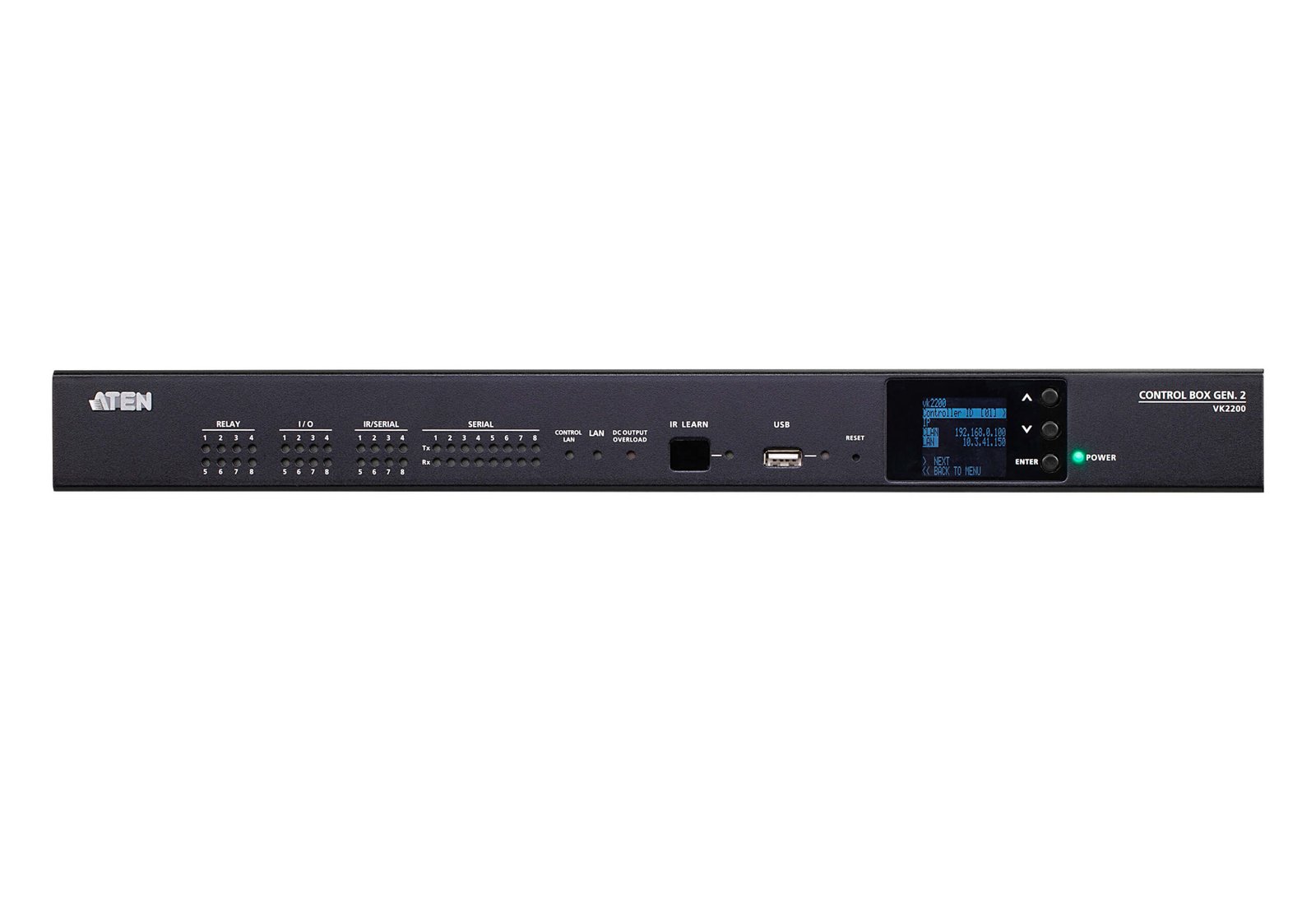ATEN VK2200-AT-E Gen.2 Control Box with Dual LAN Advanced AV Control System for Pro Environments ATEN VK2200-AT-E Gen.2 Control Box with Dual LAN Advanced AV Control System for Pro Environments