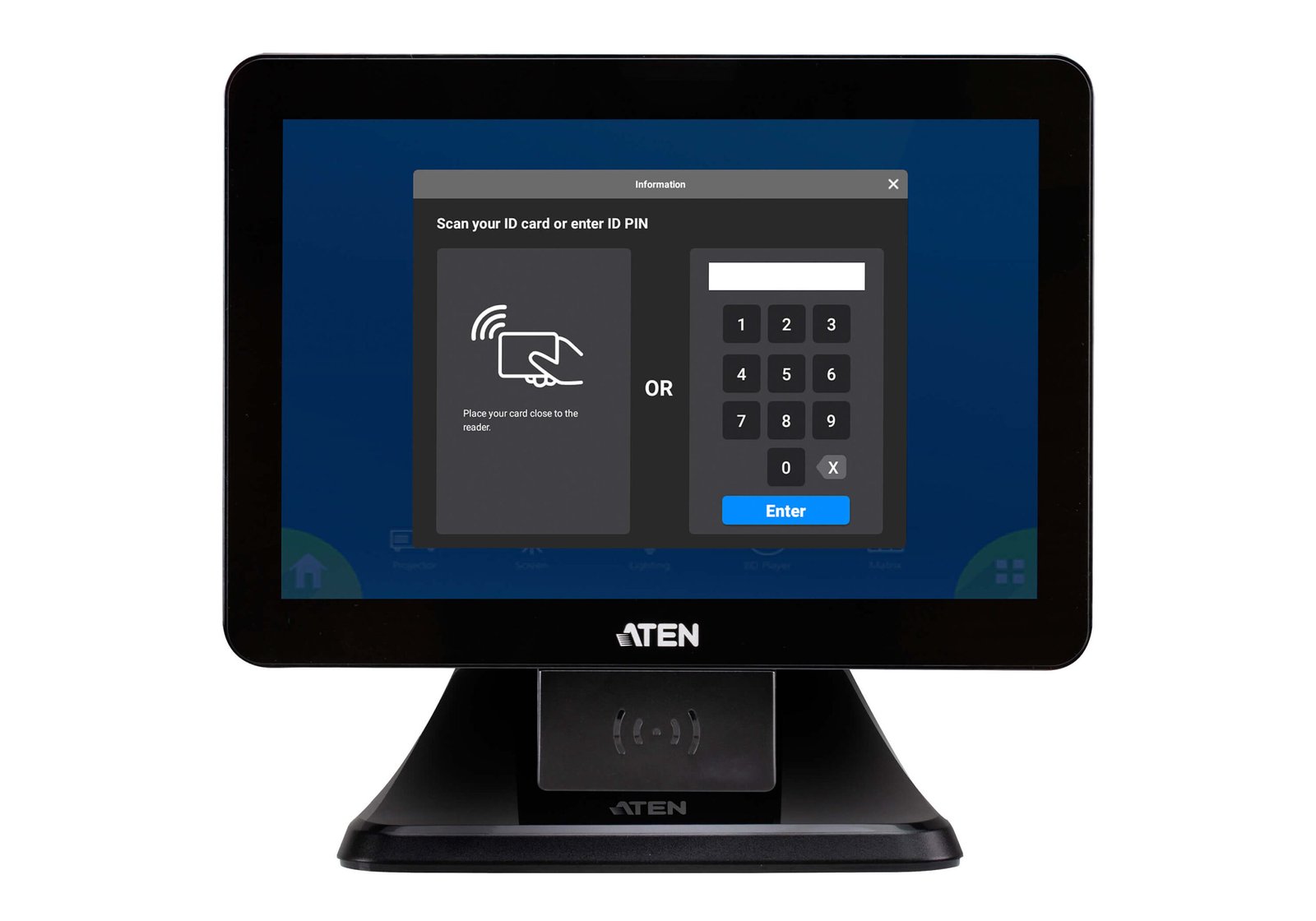 ATEN VK330-AT 10.1 Touch Panel PoE AV Control Interface with USB Project Upload ATEN VK330-AT 10.1 Touch Panel PoE AV Control Interface with USB Project Upload