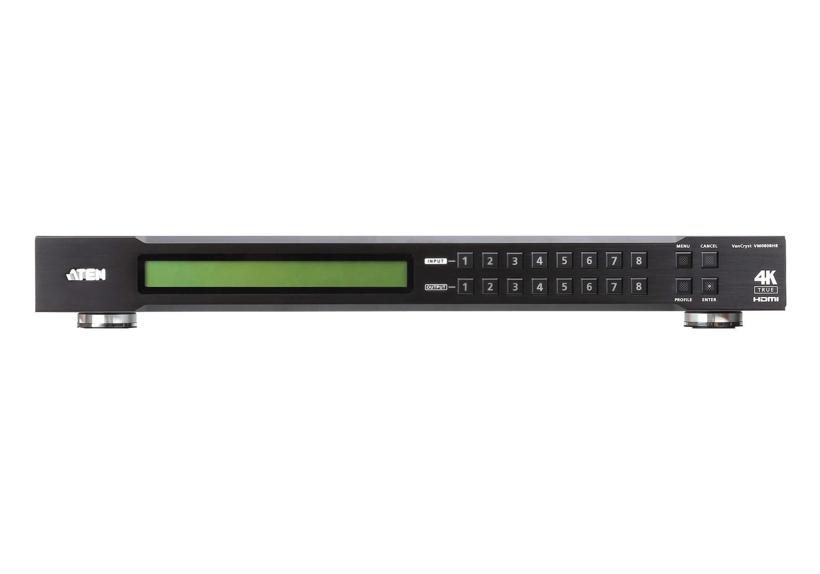 Aten VM0808HB-AT-E 8x8 True 4K HDMI Matrix Switch Ultra HD AV Switching Aten VM0808HB-AT-E 8x8 True 4K HDMI Matrix Switch Ultra HD AV Switching