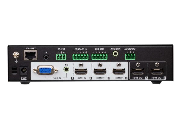ATEN VP1420-AT-E 4x2 True 4K HDMI Presentation Matrix Switch 4K60 Video, Audio De-Embedding & Seamless Switching