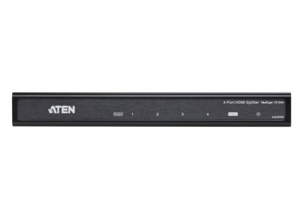 ATEN VS184A 4-Port HDMI Splitter 4K @ 60Hz Ultra HD, HDR, HDCP 2.2 Support