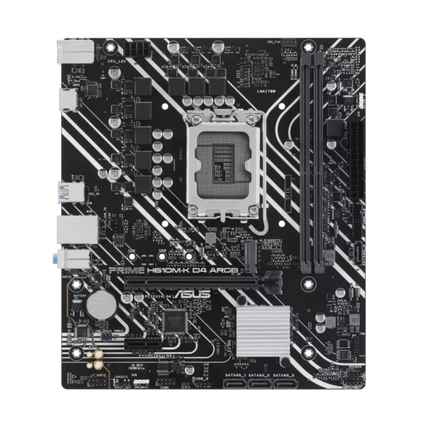 Asus PRIME H610M-K D4 ARGB/LGA1700,H610,HDMI,M.2,AURA, Motherboard